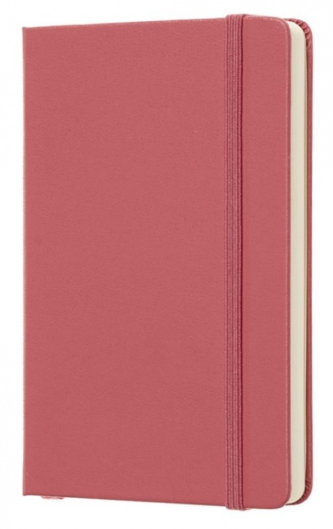 Блокнот Moleskine CLASSIC QP012D11 Pocket 90x140мм 192стр. нелинованный твердая обложка розовый