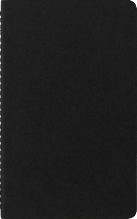Блокнот Moleskine CAHIER JOURNAL QP317 Large 130х210мм обложка картон 80стр. клетка черный (3шт)