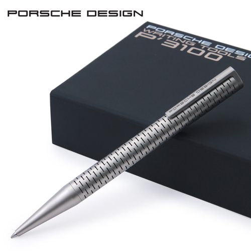 Ручка шариковая Pelikan Porsche Design Laser Flex P`3115  серебристый подар.кор.