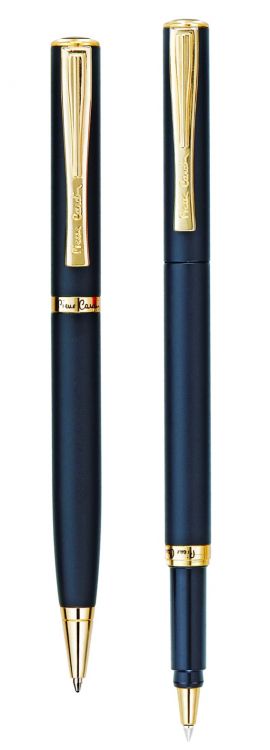 Набор Pierre Cardin PEN&PEN: ручка шариковая + роллер. Цвет - черный. Упаковка Е или E-1
