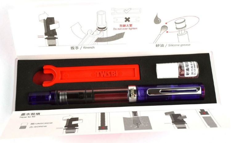 Перьевая ручка TWSBI ECO, Фиолетовый, перо: F