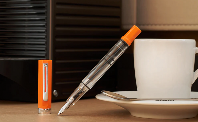 Перьевая ручка TWSBI ECO, оранжевый, перо: M