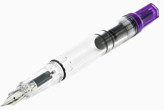 Перьевая ручка TWSBI ECO Glow фиолетовый, перо: F
