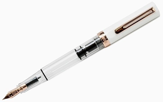 Перьевая ручка TWSBI ECO Rose Gold белый, перо: M