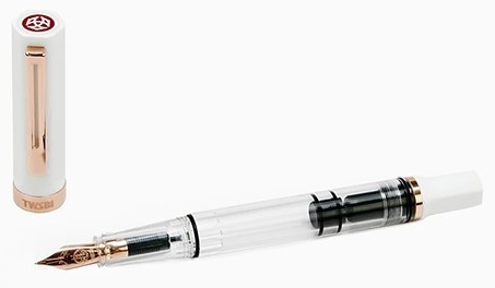 Перьевая ручка TWSBI ECO Rose Gold белый, перо: M