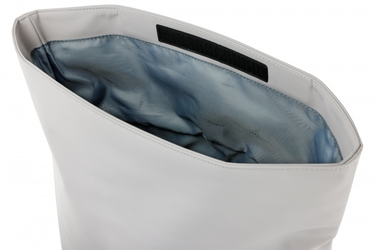 Рюкзак BUGATTI Rina, светло-серый, переработанный полиуретан, 40х13х47 см, 15 л