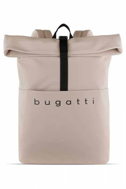 Рюкзак BUGATTI Rina, пудровый, переработанный полиуретан, 40х13х47 см, 15 л