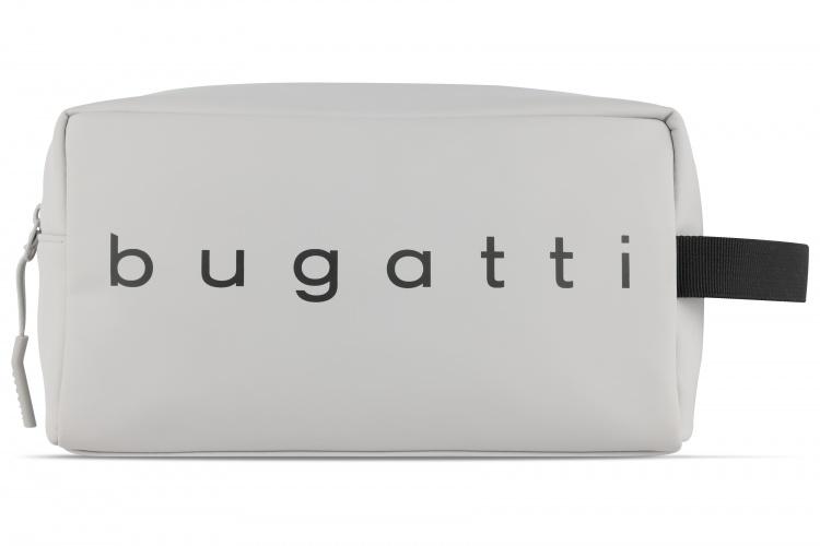 Несессер BUGATTI Rina, светло-серый, переработанный полиуретан, 26х12,5х14 см, 3 л
