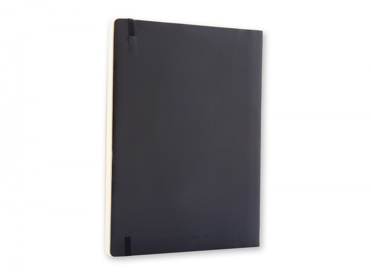 Записная книжка Moleskine Classic Soft (в клетку), ХLarge (19х25 см), черный