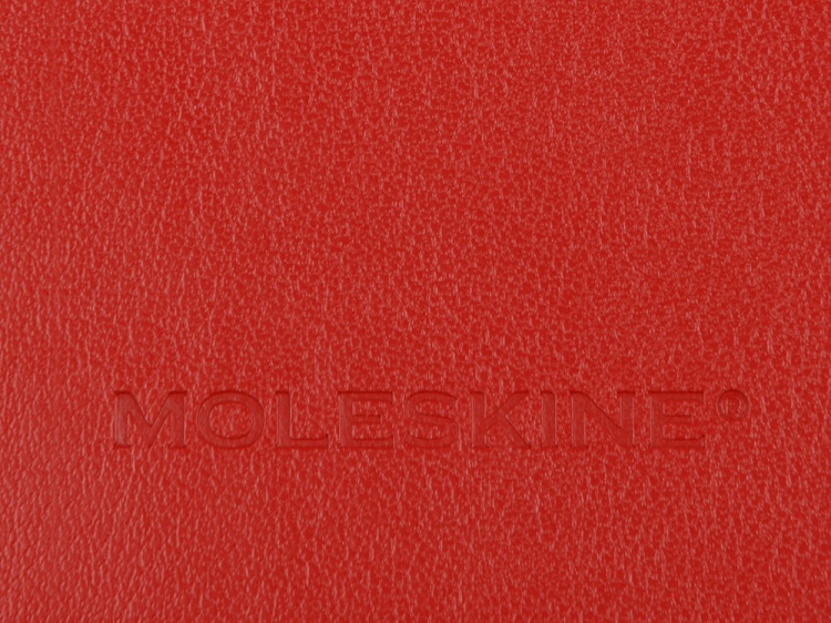 Записная книжка Moleskine Classic Soft (в линейку), Large (13х21см), красный