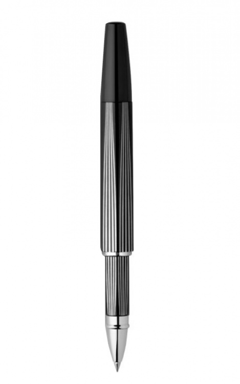 Ручка роллер Carandache RNX.316 PVD Black Version  сталь 316L черное PDV-покрытие