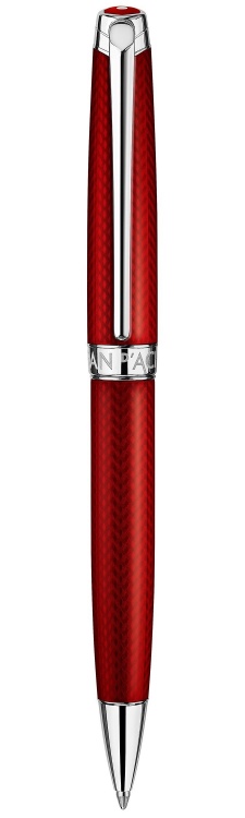 Шариковая ручка Caran d&#39;Ache Leman Rouge Carmin