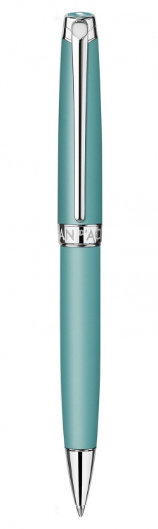 Шариковая ручка Caran d&#39;Ache Leman Alpine Blue Mblack