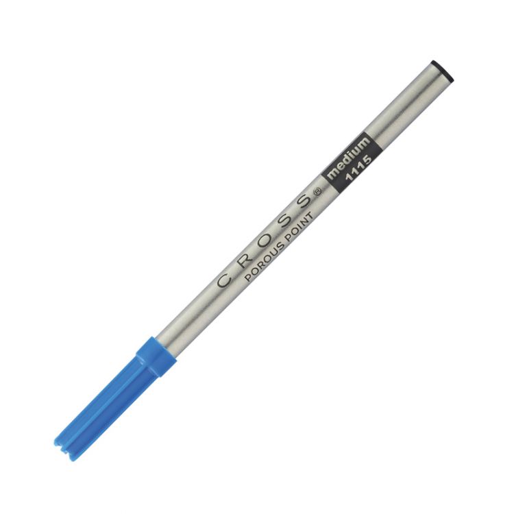 Стержень капиллярный Cross для роллеров Selectip, средний - 0.7 мм, синий; блистер