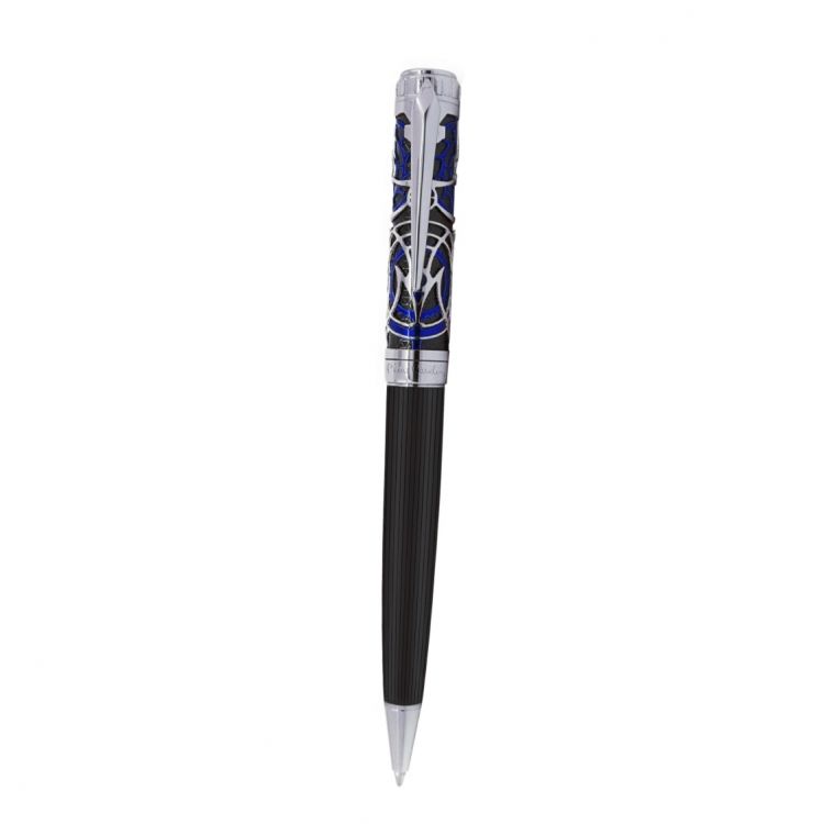 Ручка шариковая Pierre Cardin L&#39;ESPRIT, цвет - пушечная сталь/синий. Упаковка L.