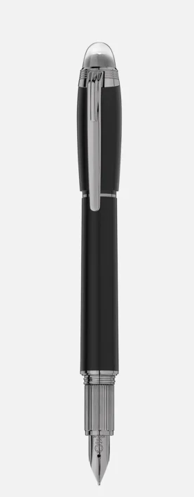 Перьевая ручка Montblanc StarWalker UltraBlack Precious Resin (F)