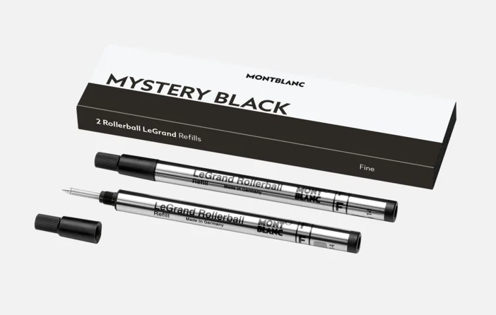 Стержень для ручки-роллера Montblanc 2 шт. LeGrand Refills Fine Mystery Black