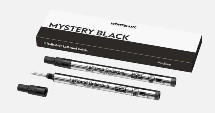 Стержень для ручки-роллера Montblanc 2 шт. LeGrand Refills Medium Mystery Black