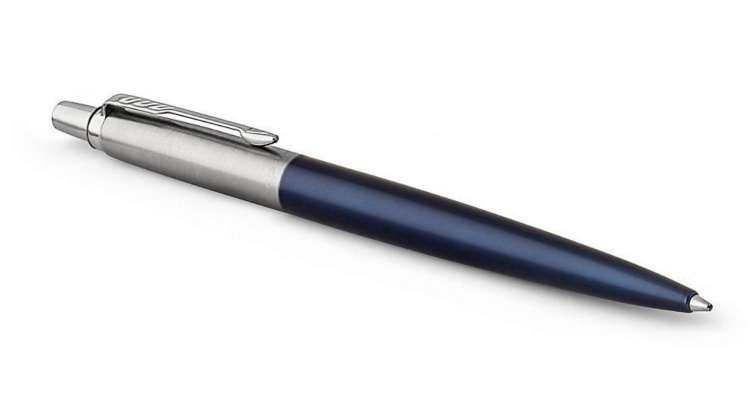 Подарочный набор: Шариковая ручка Parker Jotter Essential, Royal Blue CT и Ежедневник  недатированный синий