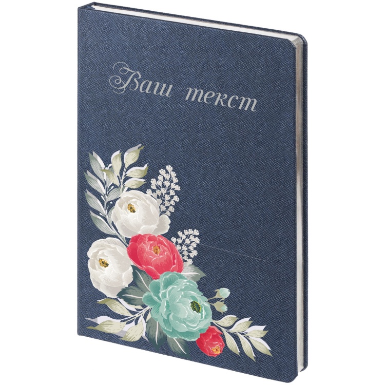 Подарочный набор: Шариковая ручка Parker Jotter Essential, Waterloo Blue CT и Ежедневник  недатированный синий