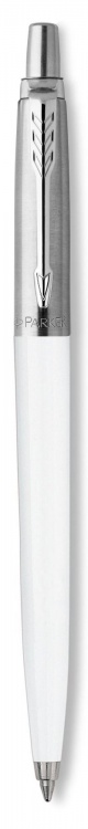 Подарочный набор: Шариковая ручка Parker Jotter K60, цвет: White и Ежедневник недатированный белый