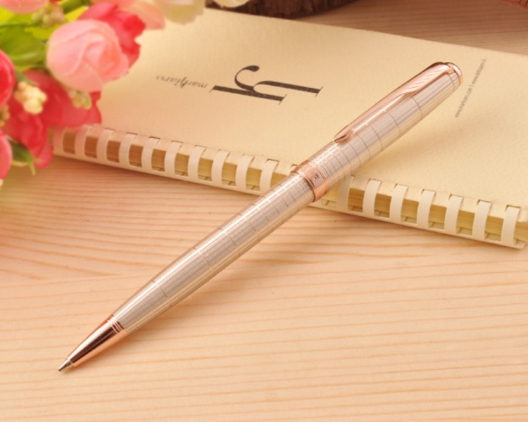 Шариковая ручка Parker Sonnet K535 VERY PREMIUM Feminine (серебро 925 пробы, 12.84), цвет: Silver PGT, стержень: Mblack