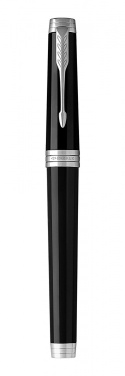 Ручка-роллер Parker Premier Deep Black Lacquer CT