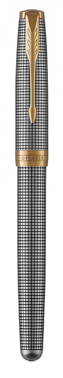Перьевая ручка Parker Sonnet , Cisele GT, перо F или перо М, цвет чернил: black, в подарочной упаковке