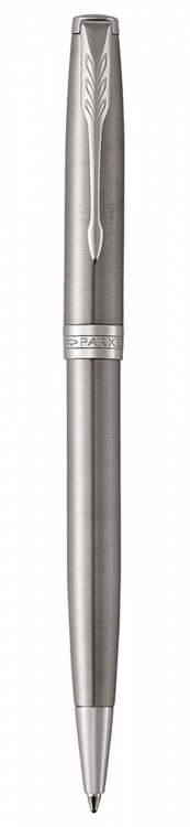 Шариковая ручка Parker Sonnet , Stainless Steel CT, стержень: M, цвет чернил: black , в подарочной упаковке