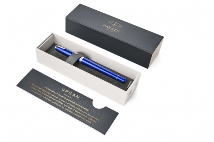 Ручка-роллер Parker Urban Core, Nightsky Blue CT, T309, Fblack