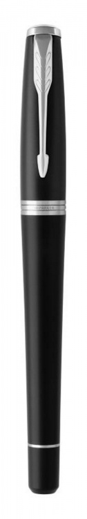 Перьевая ручка Parker Urban Core, (матовый черный лак) Muted Black CT, F309, перо: F, цвет чернил: blue, в подарочной упаковке.