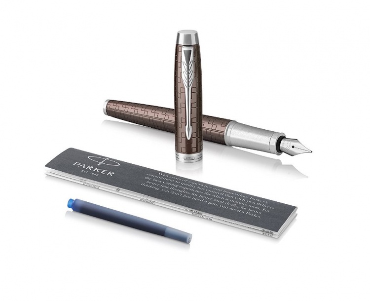 Перьевая ручка Parker  IM Premium Brown CT