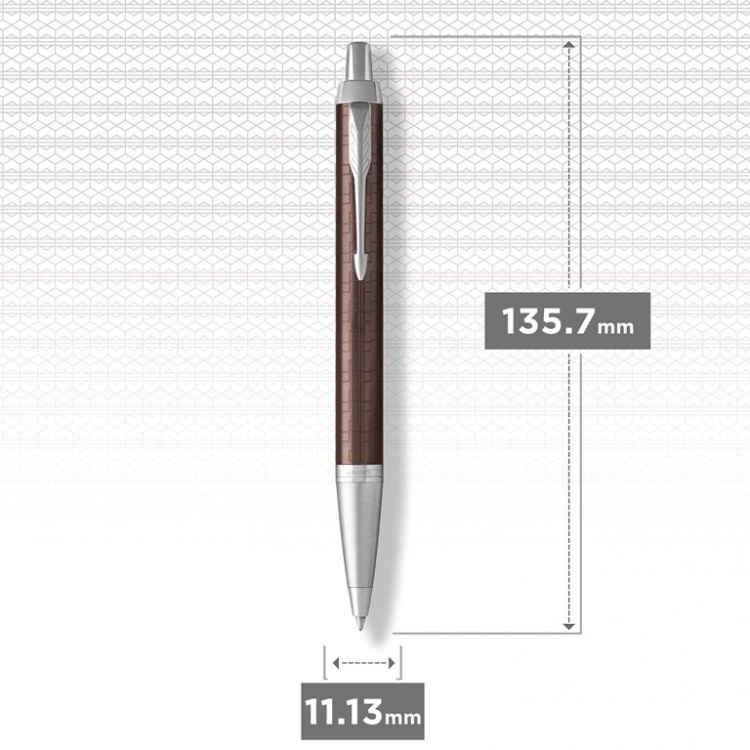 Шариковая ручка Parker IM Premium Brown CT