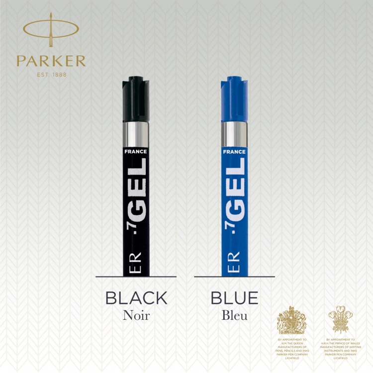 Cтержень гелевый Parker Gel Pen Refill M, размер: средний, цвет: черный