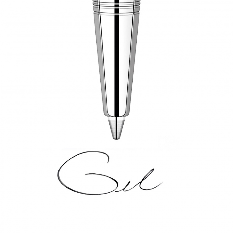 Стержень гелевый для шариковых ручек NEW Parker Z01, цвет Black, толщина линии M (0.7), в блистере 2 шт.