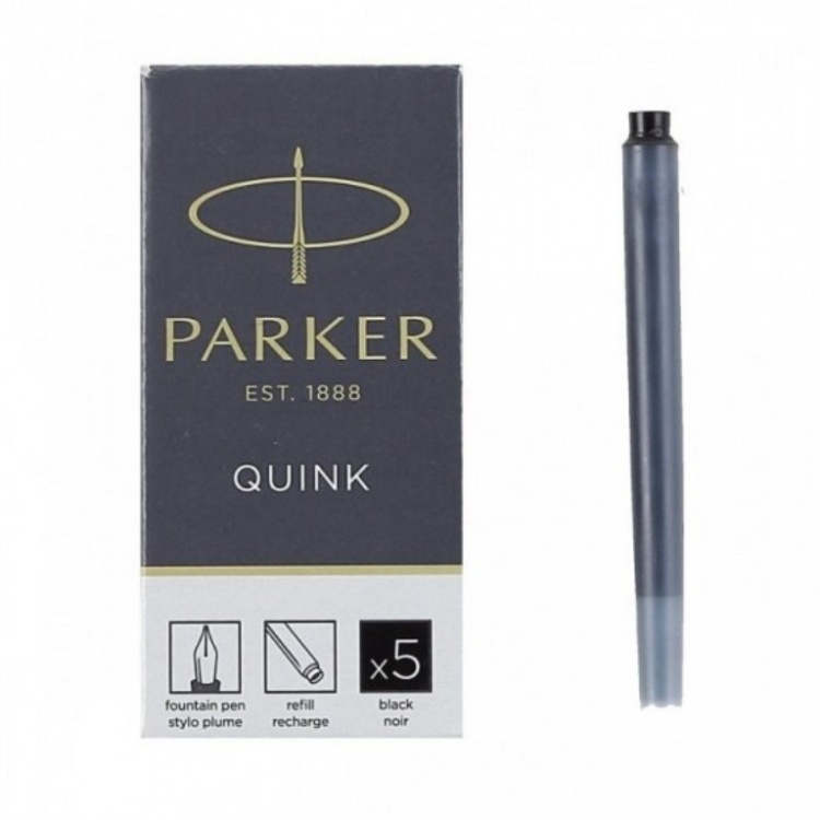 Картридж с чернилами для перьевой ручки Z11, упаковка из 5 шт., цвет: Black