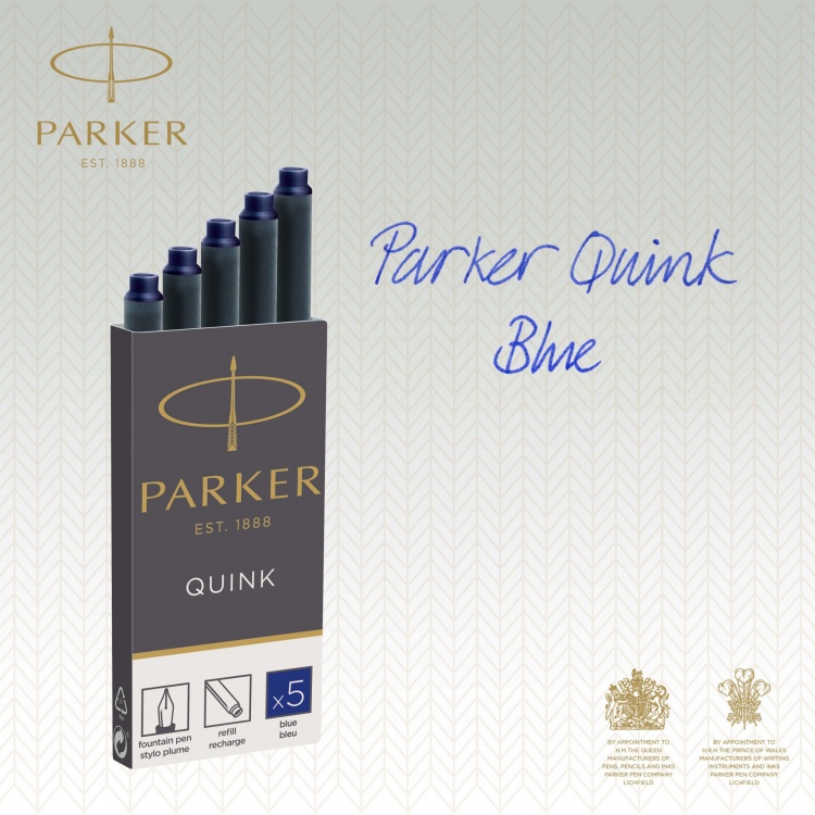 Картридж с чернилами для перьевой ручки Z11, упаковка из 5 шт., цвет: Blue