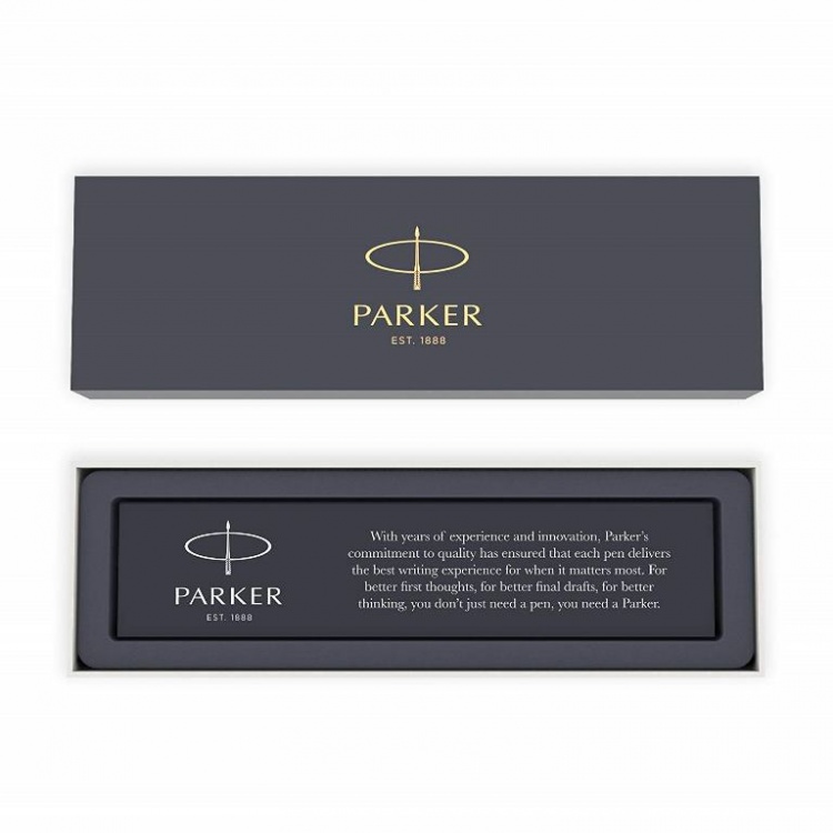 Набор из 2х ручек в подарочной коробке  &laquo;Parker IM FK221, Black СT&raquo;.  Шариковая и перьевая ручка.