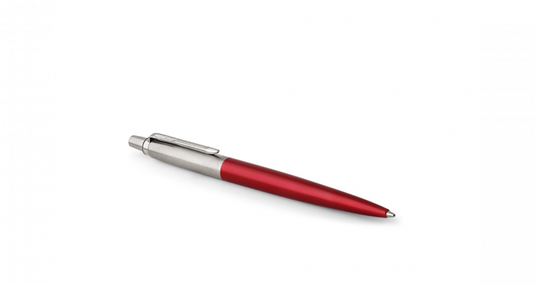 Подарочный набор Parker Jotter London Trio: гелевая ручка Red CT + шариковая ручка Blue CT + карандаш Stainless Steel CT и Ежедневник недатир.триколор