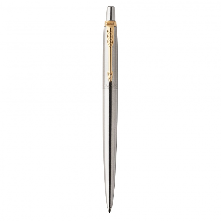 Ручка гелевая Parker Jotter Core K694 Stainless Steel GT Mblack в блистере