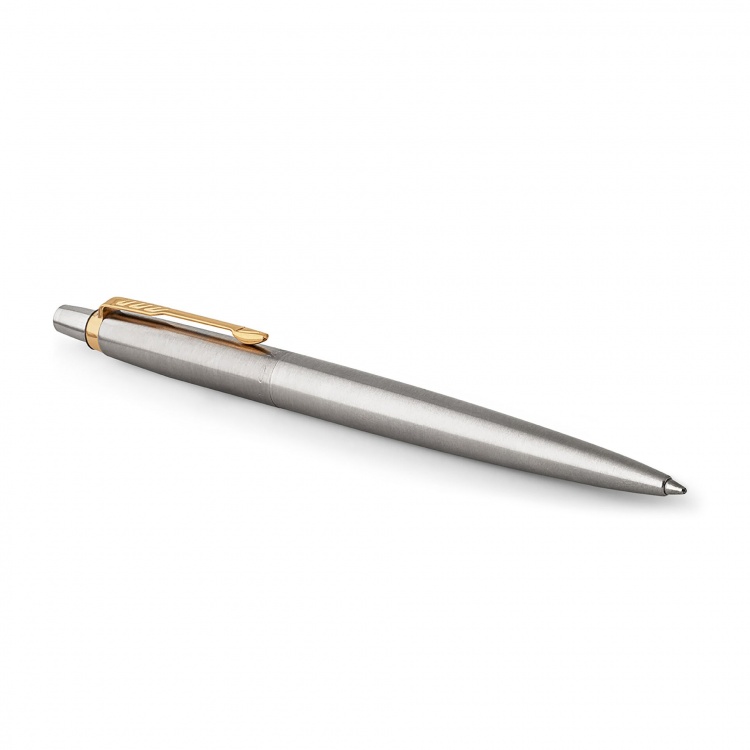 Ручка гелевая Parker Jotter Core K694 Stainless Steel GT Mblack в блистере