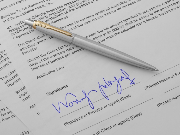 Ручка гелевая Parker Jotter Core K694 Stainless Steel GT Mblack в блистере