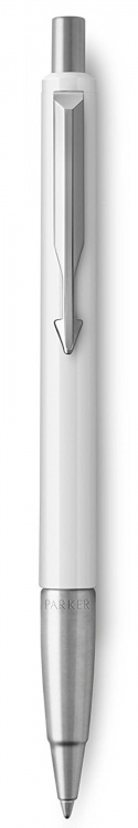 Шариковая ручка Parker Vector Standard K01, цвет: Белый, стержень: Mblue