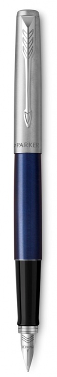Подарочный набор: Ручка перьевая Parker Jotter Royal Blue CT, Mblue и Ежедневник недатированный, синий