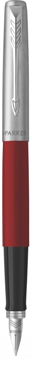 Перьевая ручка Parker Jotter, цвет ORIGINALS RED CT, цвет чернил синий/черный, толщина линии M, В БЛИСТЕРЕ