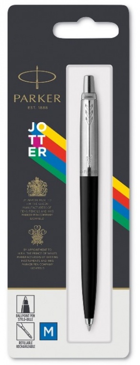 Шариковая ручка Parker Jotter Originals Black, стержень: Mblue В БЛИСТЕРЕ