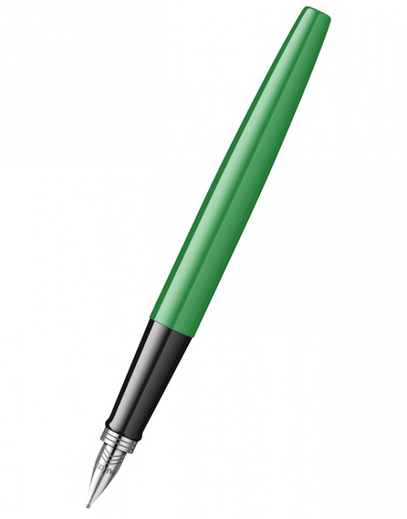 Перьевая ручка Parker Jotter, цветOriginals Green CT, цвет чернил синий/черный, толщина линии M, в подарочной упаковке