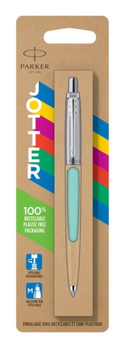 Шариковая ручка Parker Jotter Originals Mint,стержень: M, цвет чернил: blue в блистере