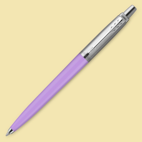 Шариковая ручка Parker Jotter Originals  Lilac CT, цвет чернил синий, толщина линии M , в блистере.
