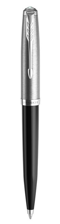 Шариковая ручка Parker 51 CORE BLACK CT, стержень: M, цвет чернил: black, в подарочной упаковке.